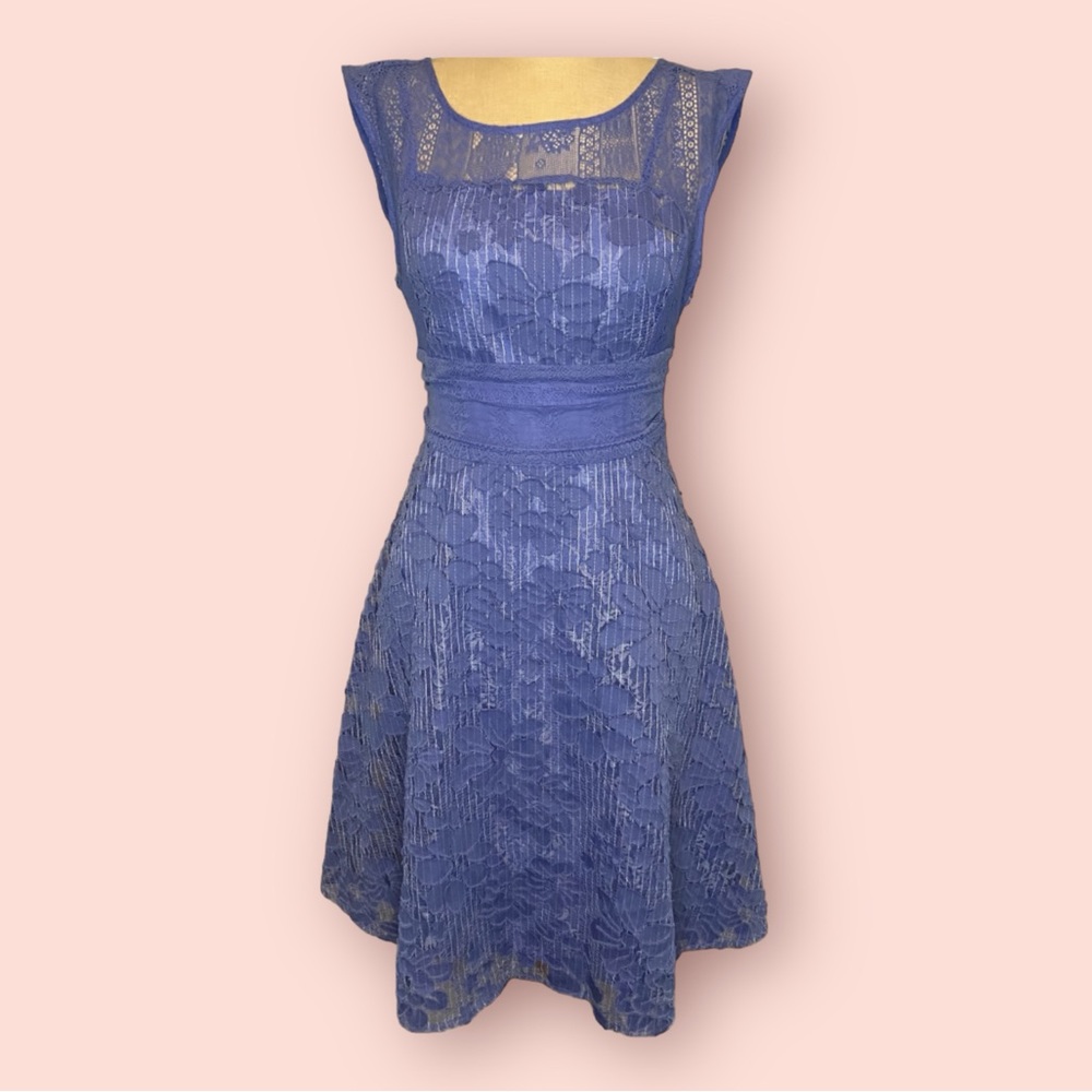 Anthropologie Moulinette Soeurs Liliflora Lace A-Line Cocktail Garden Dress 6